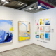Booth E10 of the artist collective cARTelle at the Discovery Art Fair Cologne 2026 — works by Susanne Herbold at the XPOST Cologne.